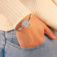 AVÓ E NETA - Pulseira Nó De Diamante™