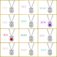 Colar Cristal para cada mês™